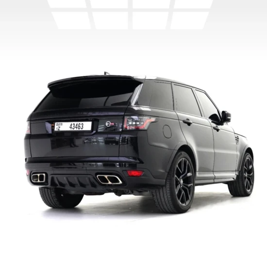 Land Rover Range Rover SVR 2023 BLACK RENTAL IN DUBAI - undefined